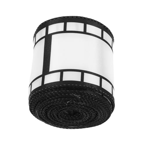 Operitacx Filmband Bastalbänder Filmdekor Themenpartydekorationen Filmstreifenband Bastelband machen Präsentieren Sie ein Wickelband filmabend party dekoration Filmrequisiten Polyester von Operitacx