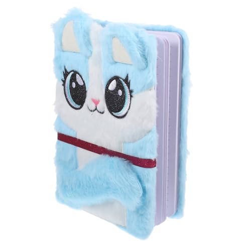 Operitacx Fluffy Cartoon Notizbuch mit Plüschumschlag für Studenten Süßes Tagebuch für Reisen und Alltag für Schüler mit Glattem Operitacx Fluffy Cartoon Notizbuch mit Plüschumschlag für Studenten Süßes Tagebuch für Reisen und Alltag für Schüler mit Glattem von Operitacx