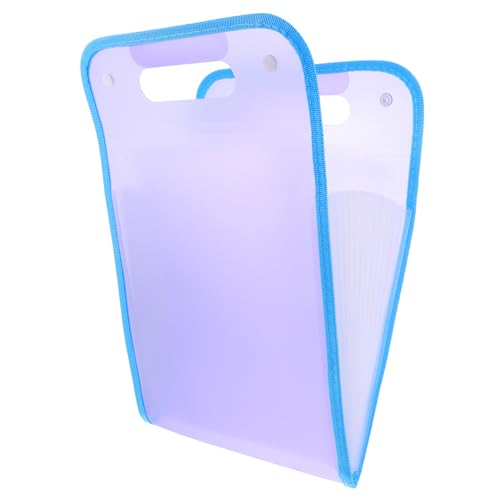 Operitacx Folder Accordion File Organizer aus PP Material Fächer für Dokumente und Belege für Zuhause Büro und Reisen Himmelblau Leicht und Tragbar mit Beschriftungssystem zur Effizienten Operitacx Folder Accordion File Organizer aus PP Material Fächer für Dokumente und Belege für Zuhause Büro und Reisen Himmelblau Leicht und Tragbar mit Beschriftungssystem zur Effizienten von Operitacx