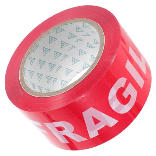 Operitacx Fragile Warning Tape Breit Stark Haftendes Verpackungsband mit und Weißer Warnaufschrift Reißfestes Klebeband für Zerbrechliche Pakete und Versand Flexibles Markierungsband Operitacx Fragile Warning Tape Breit Stark Haftendes Verpackungsband mit und Weißer Warnaufschrift Reißfestes Klebeband für Zerbrechliche Pakete und Versand Flexibles Markierungsband von Operitacx