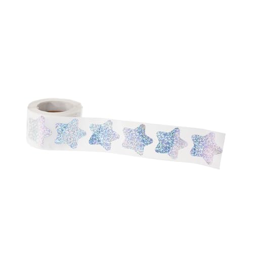 Operitacx Fünfzackige Sternaufkleber Glitzernde Geschenkverzierung Selbstklebend Für Geschenkverpackung Belohnungssticker Basteln Dekoration Operitacx Fünfzackige Sternaufkleber Glitzernde Geschenkverzierung Selbstklebend Für Geschenkverpackung Belohnungssticker Basteln Dekoration von Operitacx