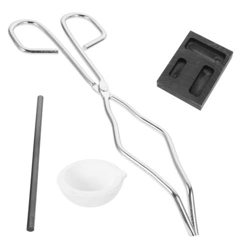 Operitacx Gießform Set Professionelles Schmelz und Gießkit für Gold und Silber Präzisionsmold für Schmuckherstellung DIY Projekte Geeignet für Hobbyisten und Operitacx Gießform Set Professionelles Schmelz und Gießkit für Gold und Silber Präzisionsmold für Schmuckherstellung DIY Projekte Geeignet für Hobbyisten und von Operitacx