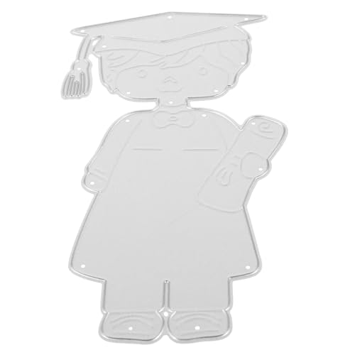 Operitacx Graduation Cutting Hochkohlenstoffstahl Robuste und Zuverlässige Stanzform für Diy Karten und Scrapbooking Einfach zu Bedienen und Wiederverwendbar für Abschlussdesigns Operitacx Graduation Cutting Hochkohlenstoffstahl Robuste und Zuverlässige Stanzform für Diy Karten und Scrapbooking Einfach zu Bedienen und Wiederverwendbar für Abschlussdesigns von Operitacx