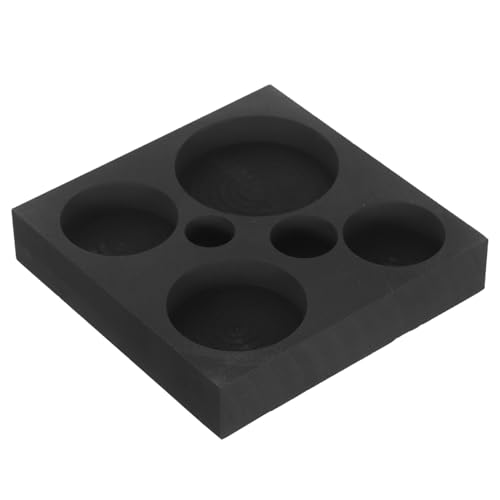 Operitacx Graphitform Gießform mit Kammern Hitzebeständiger Graphit Schmelztiegel für Präzises Gießen und Raffinieren von Gold Silber Kupfer Aluminium Messing Optimierte Ölrinne für Operitacx Graphitform Gießform mit Kammern Hitzebeständiger Graphit Schmelztiegel für Präzises Gießen und Raffinieren von Gold Silber Kupfer Aluminium Messing Optimierte Ölrinne für von Operitacx