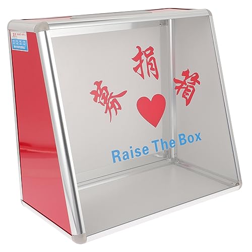 Operitacx Große Transparente Spendenbox Sichere Lottobox Für Wohltätigkeit Partys Und Büro Langlebig Und Leicht Zu Entleeren Für Vorschläge Und Kommentare Operitacx Große Transparente Spendenbox Sichere Lottobox Für Wohltätigkeit Partys Und Büro Langlebig Und Leicht Zu Entleeren Für Vorschläge Und Kommentare von Operitacx