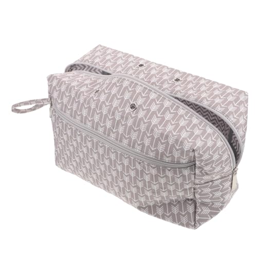 Operitacx Häkelwerkzeug Aufbewahrungstasche Praktische Tasche für Strickutensilien Format Langlebig und für Aufbewahrung von Garn und Zubehör von Operitacx