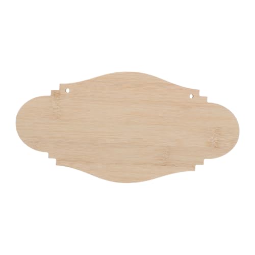 Operitacx Hängendes Diy Schild Bambus für Kreative Projekte Leere Plakette für Geschäft Zuhause und Anlässe Operitacx Hängendes Diy Schild Bambus für Kreative Projekte Leere Plakette für Geschäft Zuhause und Anlässe von Operitacx