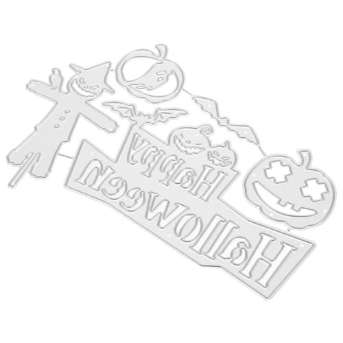 Operitacx Halloween Stanzformen Schloss Metall Stanzschablone Präzise Schneidewerkzeug Wiederverwendbar für Scrapbooking Diy Papierkarten Halloween Party Dekoration Operitacx Halloween Stanzformen Schloss Metall Stanzschablone Präzise Schneidewerkzeug Wiederverwendbar für Scrapbooking Diy Papierkarten Halloween Party Dekoration von Operitacx