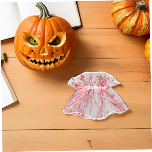 Operitacx Halloween Zombie Braut Kostüm Set Vintage Blutige Haarspange und Blutige Armschoner Gothic Spitzen-accessoire für Party Cosplay und Fasching Operitacx Halloween Zombie Braut Kostüm Set Vintage Blutige Haarspange und Blutige Armschoner Gothic Spitzen-accessoire für Party Cosplay und Fasching von Operitacx