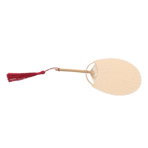Operitacx Handgefertigter Antiker Bambusfächer mit Quaste Beidseitig Bemalbar Mini DIY Fächer für Hochzeit Party Dekoration Traditionelles Accessoire Tragbar Operitacx Handgefertigter Antiker Bambusfächer mit Quaste Beidseitig Bemalbar Mini DIY Fächer für Hochzeit Party Dekoration Traditionelles Accessoire Tragbar von Operitacx