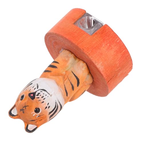 Operitacx Handlicher Manueller Holz-bleistiftspitzer mit Realistischem Tiger-design Praktisch und Tragbar für Schule Zuhause und Reise Präzises Spitzen Niedliches Schreibwaren-accessoire Operitacx Handlicher Manueller Holz-bleistiftspitzer mit Realistischem Tiger-design Praktisch und Tragbar für Schule Zuhause und Reise Präzises Spitzen Niedliches Schreibwaren-accessoire von Operitacx