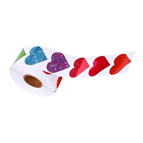 Operitacx Herzförmige Selbstklebende Aufkleber Rollendekor Verschluss Etiketten für Valentinstag Hochzeit Geschenkverpackung Scrapbooking Briefumschläge Diy Basteln Vielseitig Einsetzbar Operitacx Herzförmige Selbstklebende Aufkleber Rollendekor Verschluss Etiketten für Valentinstag Hochzeit Geschenkverpackung Scrapbooking Briefumschläge Diy Basteln Vielseitig Einsetzbar von Operitacx
