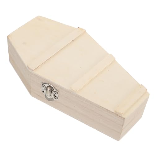 Operitacx Holz-Sarg-Box 6 X 3 X 1 57 Zoll Unvollendete Holz-Schmuckschatulle Halloween-Bastelarbeiten Aus Mit Klappdeckel Sargdekoration Für Süßigkeiten Leckereien Schmuckstücke Operitacx Holz-Sarg-Box 6 X 3 X 1 57 Zoll Unvollendete Holz-Schmuckschatulle Halloween-Bastelarbeiten Aus Mit Klappdeckel Sargdekoration Für Süßigkeiten Leckereien Schmuckstücke von Operitacx