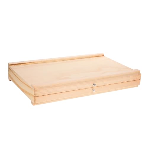 Operitacx Holz Stift Organizer mit Doppelten Multi layer Pen Holder und Robuster Schreibtisch Aufbewahrungsbox aus Holz für Künstler und Zeichner Operitacx Holz Stift Organizer mit Doppelten Multi layer Pen Holder und Robuster Schreibtisch Aufbewahrungsbox aus Holz für Künstler und Zeichner von Operitacx