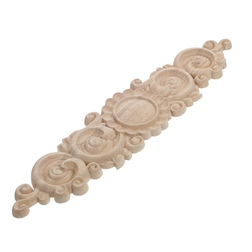 Operitacx Holzornament Möbel Holzschnitzerei Dekoratives Holzapplikation Klassisch Elegantes Möbeldekor für Schrank Wohnzimmer Operitacx Holzornament Möbel Holzschnitzerei Dekoratives Holzapplikation Klassisch Elegantes Möbeldekor für Schrank Wohnzimmer von Operitacx