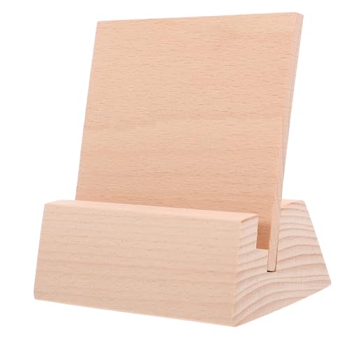 Operitacx Holzständer für Karten Stabiler Tischständer aus Buchenholz Eleganter Kartenhalter für Postkarten und Notizen für Büro und Zuhause Operitacx Holzständer für Karten Stabiler Tischständer aus Buchenholz Eleganter Kartenhalter für Postkarten und Notizen für Büro und Zuhause von Operitacx