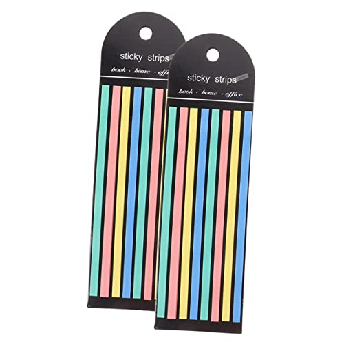 Operitacx Index Tabs Macaron Selbstklebende Seitenmarker für Haftnotizen und Lesezeichen für Büro Schule und Notizen Leicht Ablösbar und Beschreibbar von Operitacx