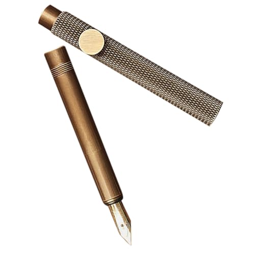 Operitacx Kalligraphie Stifte Zum Schreiben Messing Kompakter Taschenstift Kalligraphie Füller Ellington Füllfederhalter Messingstift Füllfederhalter Nachfüllbarer Füllfederhalter Operitacx Kalligraphie Stifte Zum Schreiben Messing Kompakter Taschenstift Kalligraphie Füller Ellington Füllfederhalter Messingstift Füllfederhalter Nachfüllbarer Füllfederhalter von Operitacx