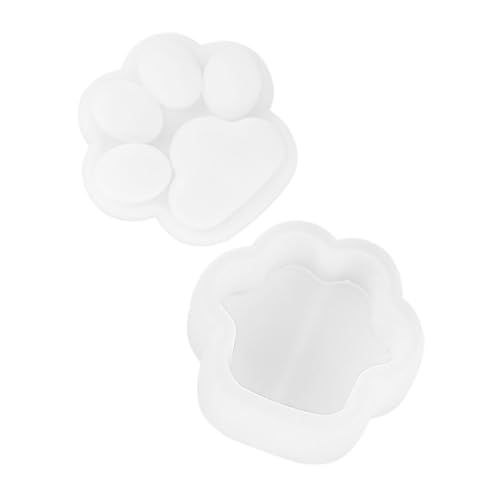 Operitacx Katzenpfoten Silikonform für Diy Gießprojekte Epoxidharz Gießform für Süße Aufbewahrungsboxen für Schmuck Schlüssel und Kleine Gegenstände Weiß Detailreiche Ausführung Operitacx Katzenpfoten Silikonform für Diy Gießprojekte Epoxidharz Gießform für Süße Aufbewahrungsboxen für Schmuck Schlüssel und Kleine Gegenstände Weiß Detailreiche Ausführung von Operitacx