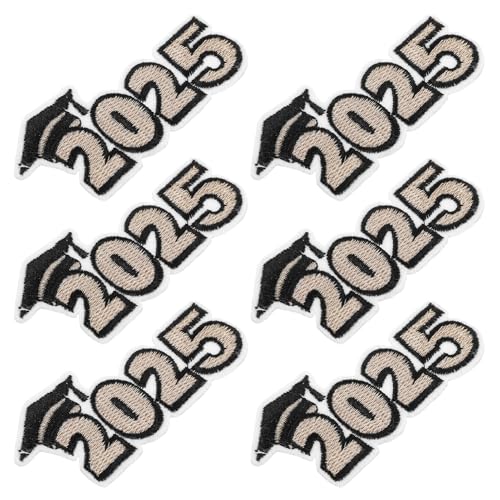 Operitacx Klasse Von 2025 Eisen Auf Patches 6Pcs -Abschlussflecken Herzlichen Glückwunsch Graduierten Applique -Patch Für Hüte Jeans Jacken Rucksäcke Schuhe Operitacx Klasse Von 2025 Eisen Auf Patches 6Pcs -Abschlussflecken Herzlichen Glückwunsch Graduierten Applique -Patch Für Hüte Jeans Jacken Rucksäcke Schuhe von Operitacx