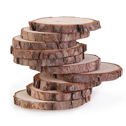Operitacx Kleine Holzscheiben – 10 Holzscheiben Zum Basteln Für Diy-Hochzeitsdeko Und Rustikale Heimdekoration 7–9 Cm Operitacx Kleine Holzscheiben – 10 Holzscheiben Zum Basteln Für Diy-Hochzeitsdeko Und Rustikale Heimdekoration 7–9 Cm von Operitacx