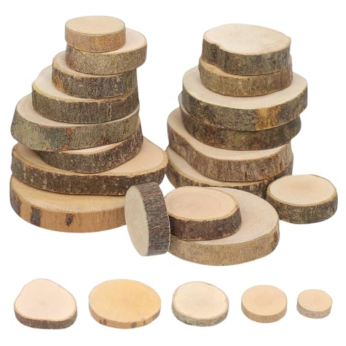 Operitacx Kleine Holzscheiben – 100 Stück Holzscheiben Zum Basteln Für Diy-Hochzeitsdeko Und Rustikale Heimdekoration 1 5–3 Cm Operitacx Kleine Holzscheiben – 100 Stück Holzscheiben Zum Basteln Für Diy-Hochzeitsdeko Und Rustikale Heimdekoration 1 5–3 Cm von Operitacx