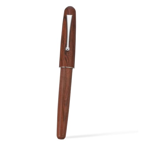 Operitacx Kleine Kalligrafie Füllfederhalter aus Hochwertigem Holz und Metall Langlebig mit Schutzkappe für Schüler und Kreative Schreibprojekte Tragbar für Tasche und Alltag Operitacx Kleine Kalligrafie Füllfederhalter aus Hochwertigem Holz und Metall Langlebig mit Schutzkappe für Schüler und Kreative Schreibprojekte Tragbar für Tasche und Alltag von Operitacx