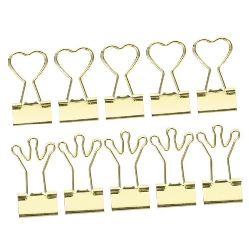Operitacx Kleiner Binder Clips 10 Stück Farbige Dokumentenklammern Metall Binderclips Kleine Büroklammern für Notizen Dokumente und Bastelarbeiten Operitacx Kleiner Binder Clips 10 Stück Farbige Dokumentenklammern Metall Binderclips Kleine Büroklammern für Notizen Dokumente und Bastelarbeiten von Operitacx