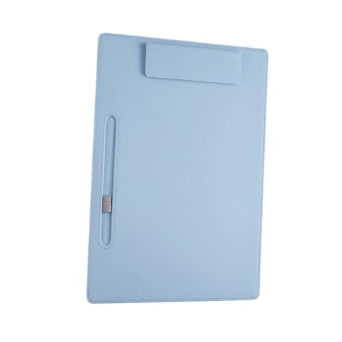 Operitacx Klemmbrett Ordner mit Stabilem Clip Sky blau Dokumentenmappe für Büro Schule Restaurant Vielseitiger Hardboard Folder für Alltag und Organisation Operitacx Klemmbrett Ordner mit Stabilem Clip Sky blau Dokumentenmappe für Büro Schule Restaurant Vielseitiger Hardboard Folder für Alltag und Organisation von Operitacx