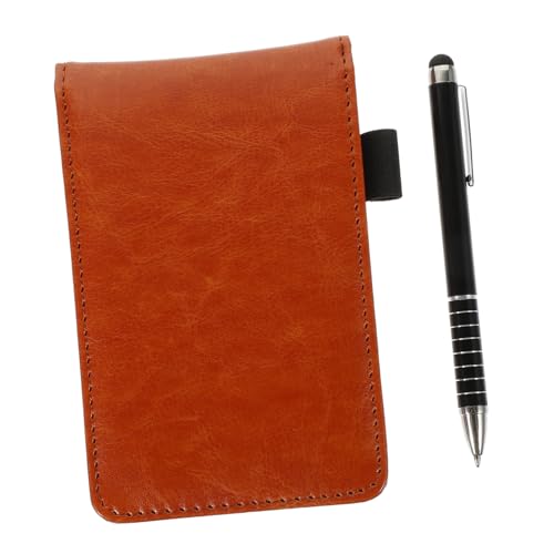 Operitacx Kompaktes Notizbuch mit Metallkugelschreiber und Linierte Tragbares Business Memo Pad für Büro Reisen und Tägliche Notizen Leichtes Pocket Notebook für Praktische Nutzung Operitacx Kompaktes Notizbuch mit Metallkugelschreiber und Linierte Tragbares Business Memo Pad für Büro Reisen und Tägliche Notizen Leichtes Pocket Notebook für Praktische Nutzung von Operitacx