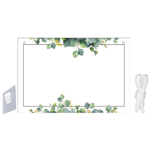 Operitacx Kreidetafel Mit Ablage Wochenplaner Wand 1 Satz Trocken Abwischbare Acryltafeln Wandbehang Whiteboard Kalender Planung Notiztafel Nachrichtentafeln Schreibtafel Für Zuhause Büro Klassenzimmer Operitacx Kreidetafel Mit Ablage Wochenplaner Wand 1 Satz Trocken Abwischbare Acryltafeln Wandbehang Whiteboard Kalender Planung Notiztafel Nachrichtentafeln Schreibtafel Für Zuhause Büro Klassenzimmer von Operitacx