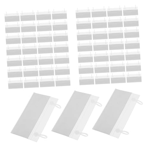 Operitacx Kunststoff etikettenhalter mit Sicherem Schnappverschluss Transparente Preisschildhalter für Drahtkörbe Supermarkt Regal Vielseitig Einsetzbar mit Weißem Einlegeblatt Operitacx Kunststoff etikettenhalter mit Sicherem Schnappverschluss Transparente Preisschildhalter für Drahtkörbe Supermarkt Regal Vielseitig Einsetzbar mit Weißem Einlegeblatt von Operitacx