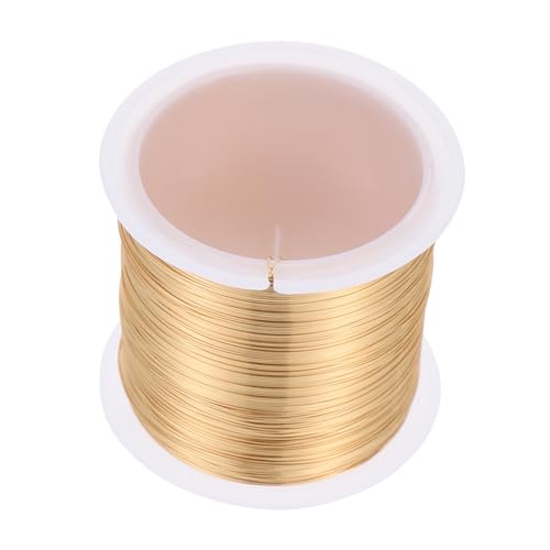 Operitacx Kupferdraht Schmuck Wickeldraht Biegsam Fein Verarbeitet zum Perlenfädeln DIY Schmuckherstellung für Armbänder Ketten Haarschmuck Bastelprojekte Operitacx Kupferdraht Schmuck Wickeldraht Biegsam Fein Verarbeitet zum Perlenfädeln DIY Schmuckherstellung für Armbänder Ketten Haarschmuck Bastelprojekte von Operitacx