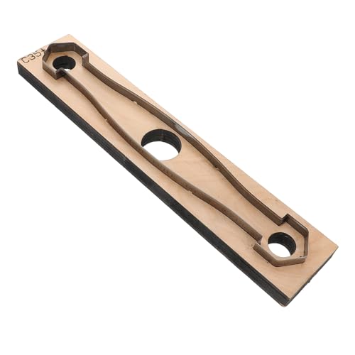 Operitacx Leder Schneidvorlage Robustem Metall für Diy Projekte Präzise Schablone zum Schneiden von Taschen und Handtaschen Vielseitige Anwendung für Lederhandwerk von Operitacx