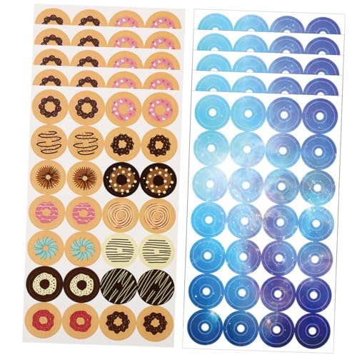Operitacx Lochverstärker Aufkleber Dekorative Selbstklebende Vielseitige Lochschutz Sticker für Loseblattpapier Tagebücher Handbücher Praktische Doughnut Verstärkungslabels Operitacx Lochverstärker Aufkleber Dekorative Selbstklebende Vielseitige Lochschutz Sticker für Loseblattpapier Tagebücher Handbücher Praktische Doughnut Verstärkungslabels von Operitacx