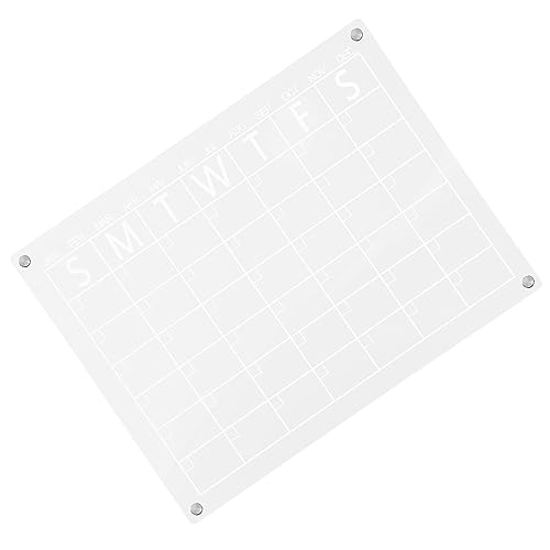 Operitacx Magnetisches Schreibbrett für Kühlschrank Abwischbares Wochenplanung Whiteboard Haftnotizen für Familie Büro Schule Einfache Anwendung Platzsparend für Essensplanung und Notizen von Operitacx