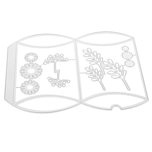 Operitacx Metall Stanzschablone Prägeschablone für DIY Scrapbooking Kartenherstellung Langlebige Verschleißfeste Stanzform für Umschläge und Kreative Bastelprojekte Operitacx Metall Stanzschablone Prägeschablone für DIY Scrapbooking Kartenherstellung Langlebige Verschleißfeste Stanzform für Umschläge und Kreative Bastelprojekte von Operitacx