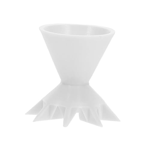 Operitacx Mini Acrylfarbe Pouring Becher mit Geteilter Wiederverwendbarer Kunststoff Mischbecher für DIY Malerei Kompakter Trichter für Künstler Tragbares Pouring Zubehör für Kunst und von Operitacx