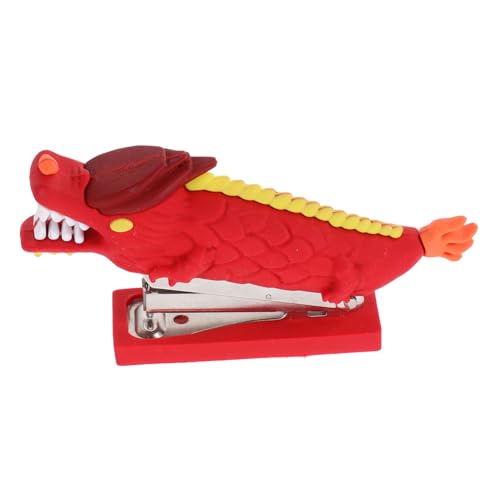 Operitacx Mini Dragon Stapler Tragbarer Niedlicher Hefter für Büro Studenten und Zuhause Cooles Handliches Design für Heftklammern Operitacx Mini Dragon Stapler Tragbarer Niedlicher Hefter für Büro Studenten und Zuhause Cooles Handliches Design für Heftklammern von Operitacx