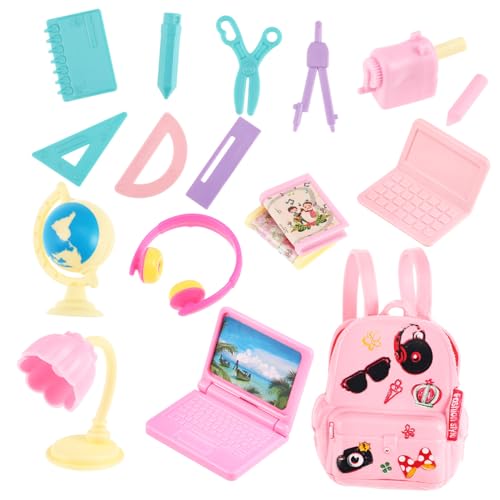 Operitacx Mini Puppenhaus Schulzubehör Teilig PVC Mini Rucksack Computer Lineal Puppen Dekoration Lernzubehör Robust Vielseitig für DIY Zufällige Farbe Zufällige Farbe Operitacx Mini Puppenhaus Schulzubehör Teilig PVC Mini Rucksack Computer Lineal Puppen Dekoration Lernzubehör Robust Vielseitig für DIY Zufällige Farbe Zufällige Farbe von Operitacx
