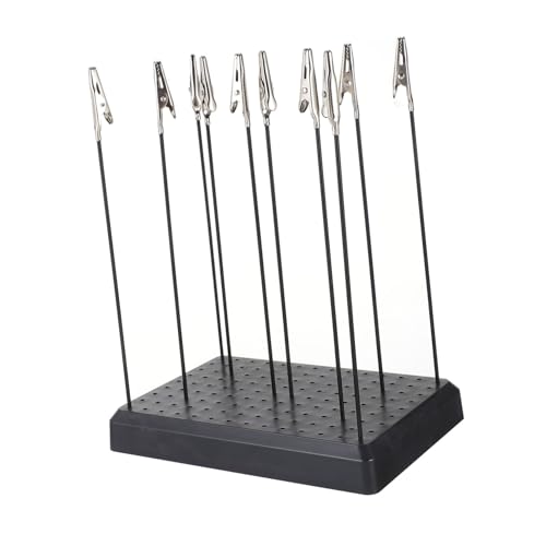 Operitacx Modell malständer mit Festem Sockel und Flexiblen Clips Praktisches Airbrush Zubehör für Modellbau Stabiler Halter für Einfache Trockenprozesse und Präzises Lackieren Operitacx Modell malständer mit Festem Sockel und Flexiblen Clips Praktisches Airbrush Zubehör für Modellbau Stabiler Halter für Einfache Trockenprozesse und Präzises Lackieren von Operitacx