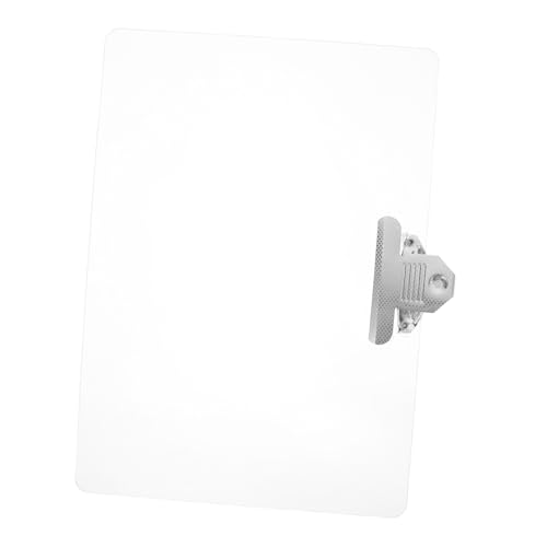 Operitacx Multi Funktions Klemmbrett Transparente Schreibtafel mit Clip für Kühlschrank für Büro Schule und Haushalt Robuste und Stilvolle Aufbewahrungslösung von Operitacx