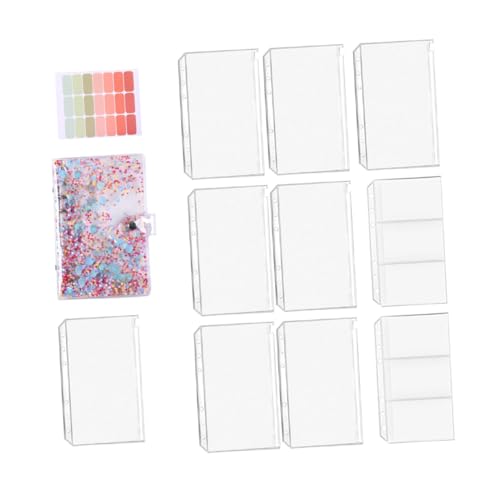 Operitacx Multi funktionales Haushaltsbuch mit Ringbuch Pvc blauem Zipper etui Kartenfächern Doppel tasche Etiketten Tragbarer Geld Kartenorganizer für Budgetplanung Zuhause Operitacx Multi funktionales Haushaltsbuch mit Ringbuch Pvc blauem Zipper etui Kartenfächern Doppel tasche Etiketten Tragbarer Geld Kartenorganizer für Budgetplanung Zuhause von Operitacx