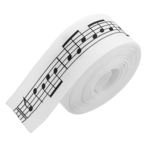 Operitacx Musiknoten Geschenkband Yards für Geburtstags und Weihnachtsverpackungen Vielseitig Einsetzbar für Partys und Feste Strapazierfähiges Dekorationsband für Festliche Note Operitacx Musiknoten Geschenkband Yards für Geburtstags und Weihnachtsverpackungen Vielseitig Einsetzbar für Partys und Feste Strapazierfähiges Dekorationsband für Festliche Note von Operitacx