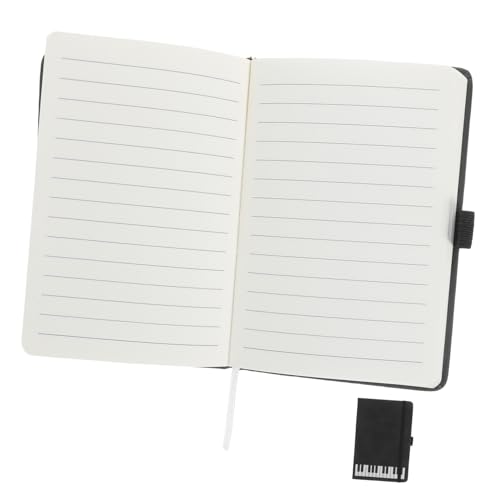 Operitacx Musiknotizbuch dekorative Notizblöcke Musikthema Briefpapier Notizblöcke für Frauen Klaviernotizbuch notizbuch für musikkomposition weihnachtsnotizblöcke Notizpolster Pu Black Operitacx Musiknotizbuch dekorative Notizblöcke Musikthema Briefpapier Notizblöcke für Frauen Klaviernotizbuch notizbuch für musikkomposition weihnachtsnotizblöcke Notizpolster Pu Black von Operitacx