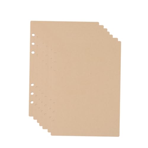 Operitacx Nachfüllpapier Blanko Pack Kraftpapier Nachfüllbare Loose leaf Einlagen für Ringbuch Notizbücher Glatte Oberfläche Reißfest für Büro Schule Reise Operitacx Nachfüllpapier Blanko Pack Kraftpapier Nachfüllbare Loose leaf Einlagen für Ringbuch Notizbücher Glatte Oberfläche Reißfest für Büro Schule Reise von Operitacx