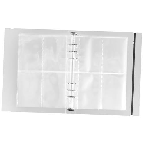 Operitacx Nachfüllseiten Transparent Ring Klarsichthüllen Doppelseitig Loseblatt Fotohüllen für Fotos Postkarten Sammelkarten Schutz Vielseitig für Hochzeiten Babyfotos Abschlussfeiern Operitacx Nachfüllseiten Transparent Ring Klarsichthüllen Doppelseitig Loseblatt Fotohüllen für Fotos Postkarten Sammelkarten Schutz Vielseitig für Hochzeiten Babyfotos Abschlussfeiern von Operitacx