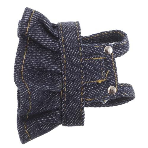 Operitacx Niedliches Outfit für Puppen Jeanskleid für Plüschtiere Vielseitige Kleidung für und Fantasievolle Kombinationen von Operitacx