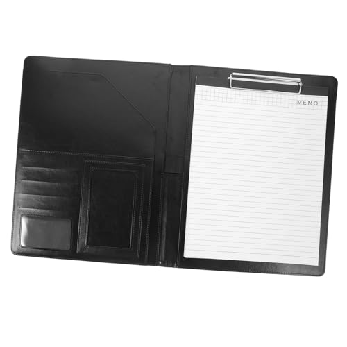 Operitacx Office Folder Organizer Langlebiger PU Ordner mit Multifunktionalen Fächern für Karten Dokumente und Stifte Praktischer Interview Portfolio Ordner für Büro und Business Notizblöcke Operitacx Office Folder Organizer Langlebiger PU Ordner mit Multifunktionalen Fächern für Karten Dokumente und Stifte Praktischer Interview Portfolio Ordner für Büro und Business Notizblöcke von Operitacx