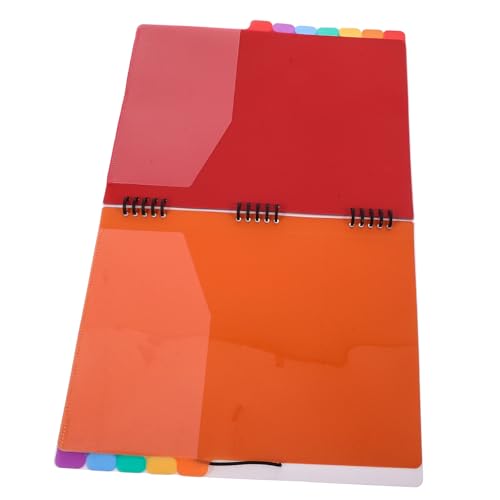Operitacx Ordner Informationsbuch Ordnerteiler Bonder-Teiler Papiertrenner Ordner mit Taschen Projektdateiordner Pastell-Dateiordner Registerkarten für Dateiordner Trennordner pp Weiß Operitacx Ordner Informationsbuch Ordnerteiler Bonder-Teiler Papiertrenner Ordner mit Taschen Projektdateiordner Pastell-Dateiordner Registerkarten für Dateiordner Trennordner pp Weiß von Operitacx
